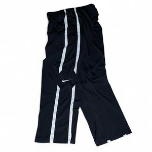 Baggy Nike black and white track pants